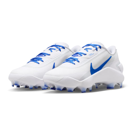Spikes Nike Diamond Showcase MCS Blanco Rey, el par