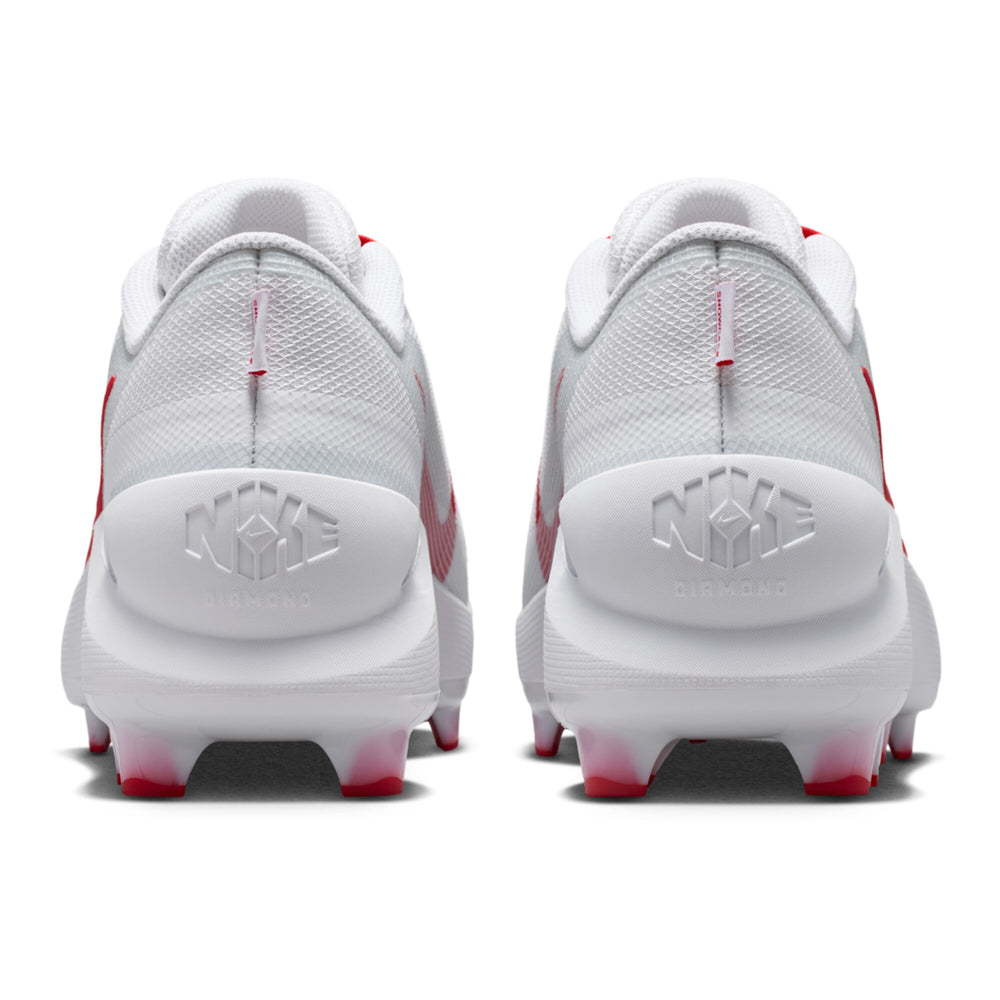 Spikes Nike Diamond Showcase MCS Blanco Rojo vista trasera