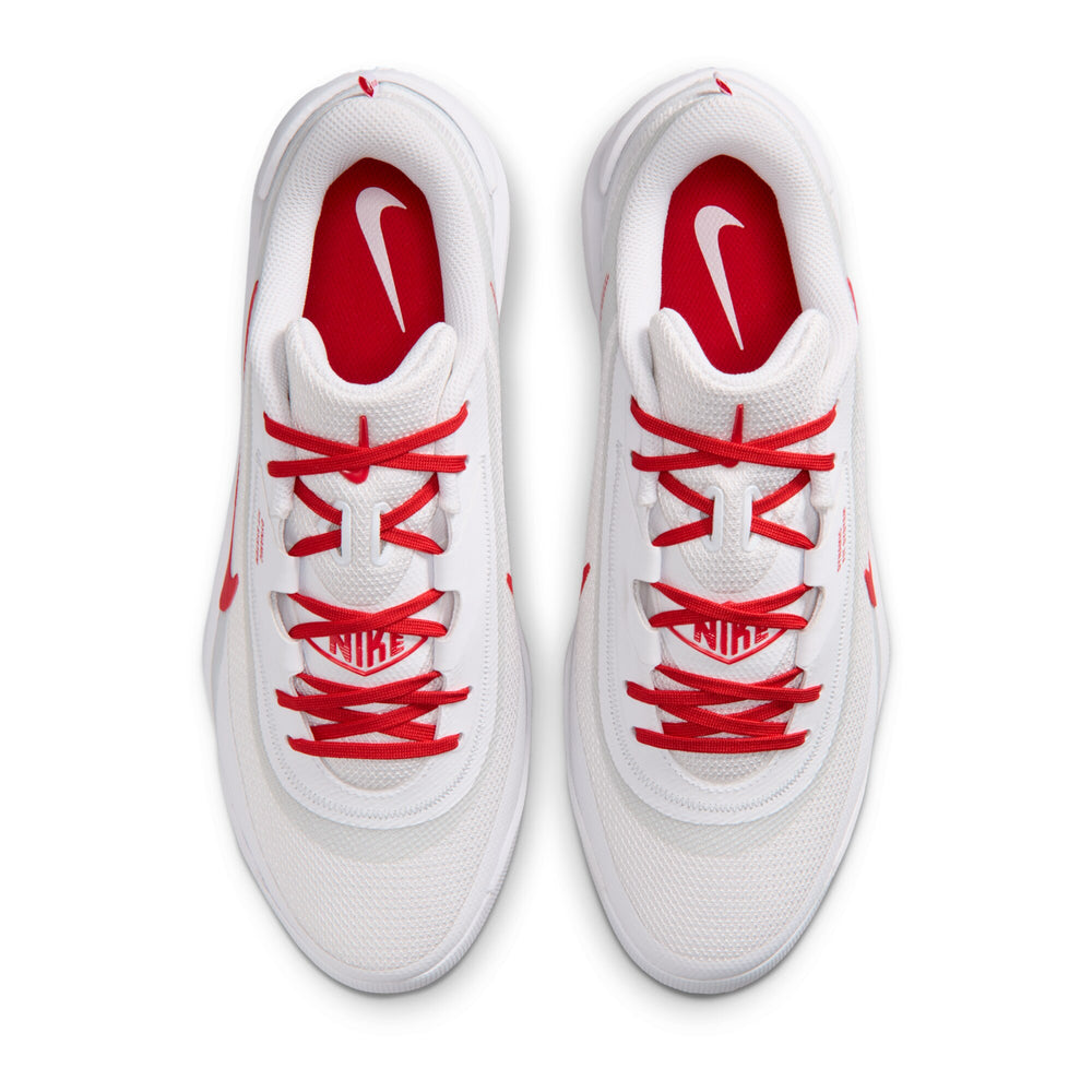 Spikes Nike Diamond Showcase MCS Blanco Rojo vista superior