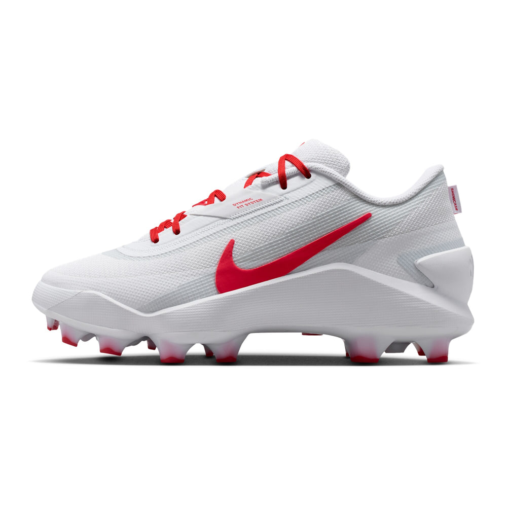 Spikes Beisbol Softbol Nike Diamond Showcase MCS Blanco Rojo