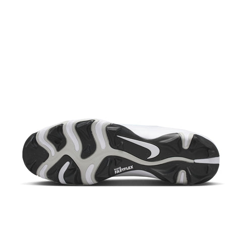 Spikes Nike Diamond Clutch Blanco INFANTIL vista lateral interna