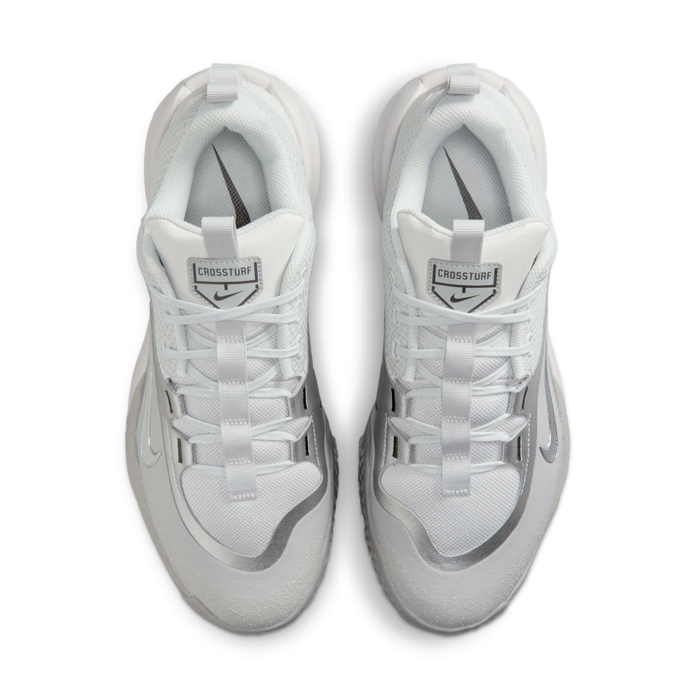 Tenis Nike Cross Turf Gris vista trasera