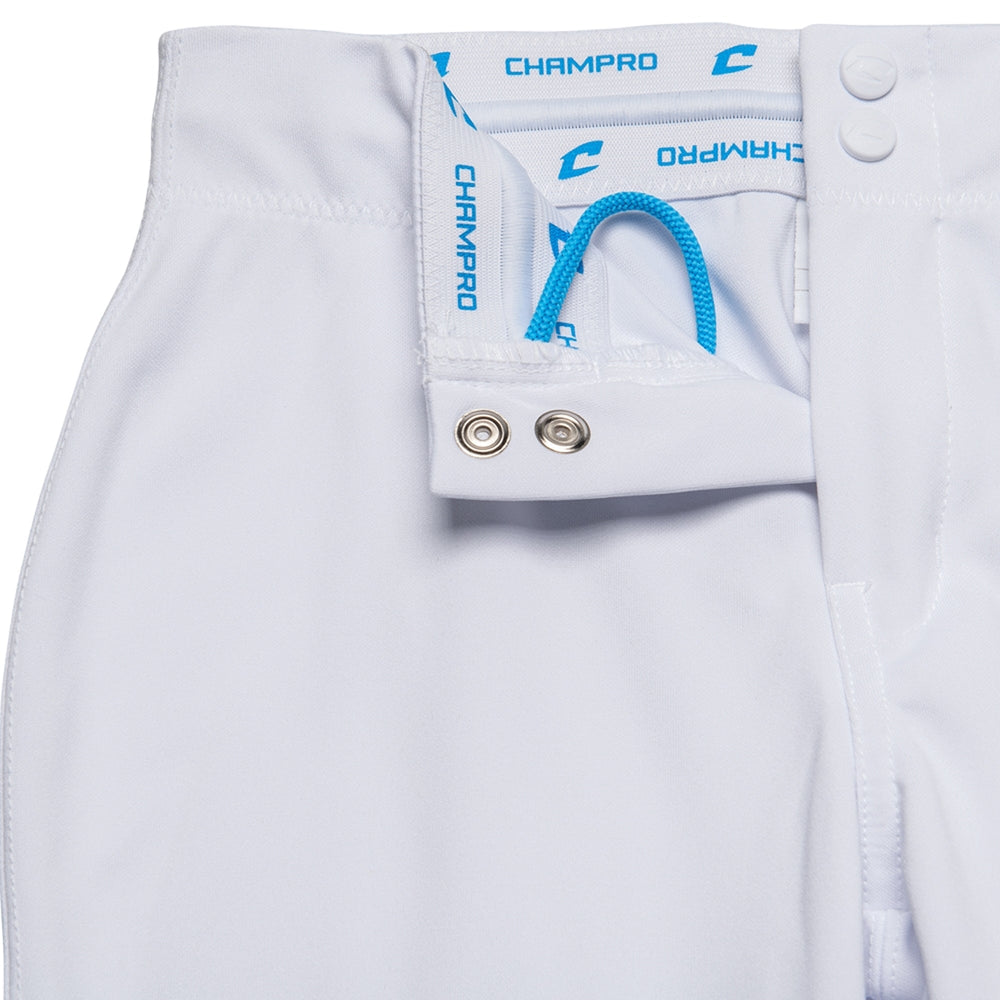 Pantalon Softbol Champro BP39 Blanco Corto NIÑA