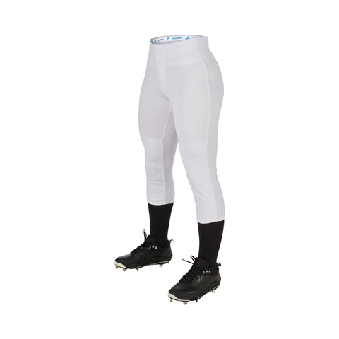 Pantalon Softbol Champro BP39 Blanco Corto Dama