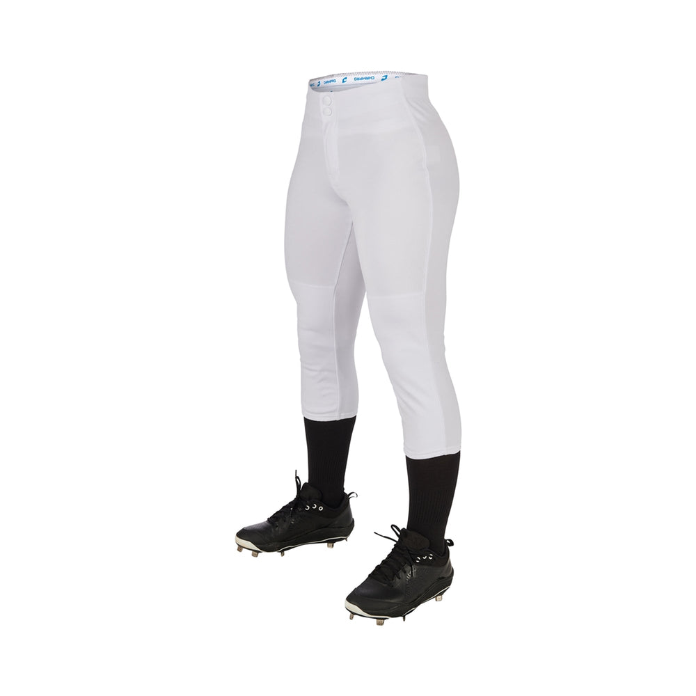 Pantalon Softbol Champro BP39 Blanco Corto NIÑA