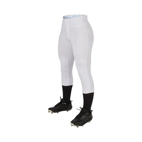 Pantalon Softbol Champro BP39 Blanco Corto NIÑA