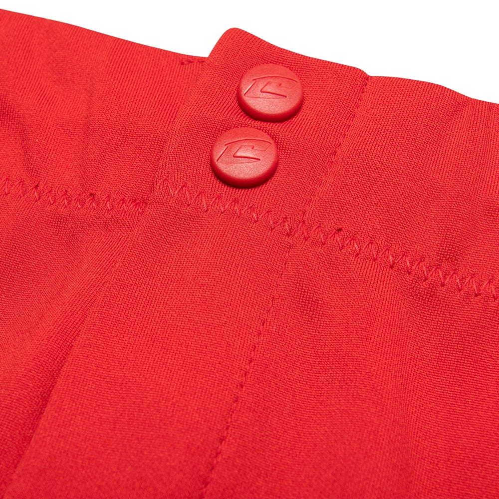 Pantalon Softbol Champro BP39 Rojo Corto NIÑA