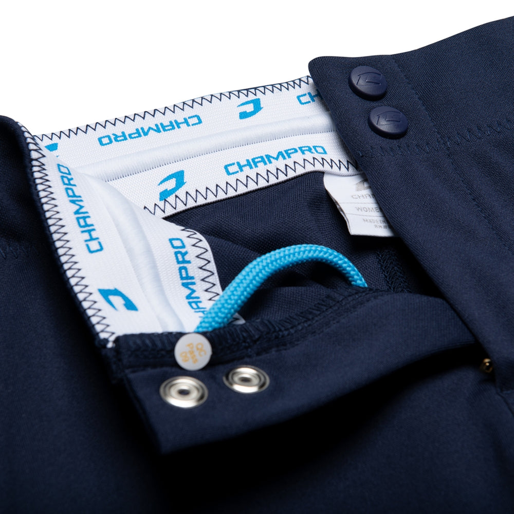 Pantalon Softbol Champro BP39 Marino Corto Dama