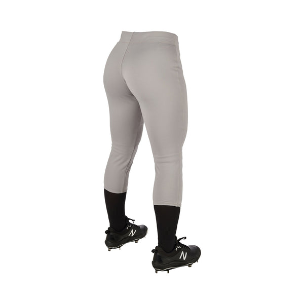 Pantalon Softbol Champro BP39 Gris Corto NIÑA