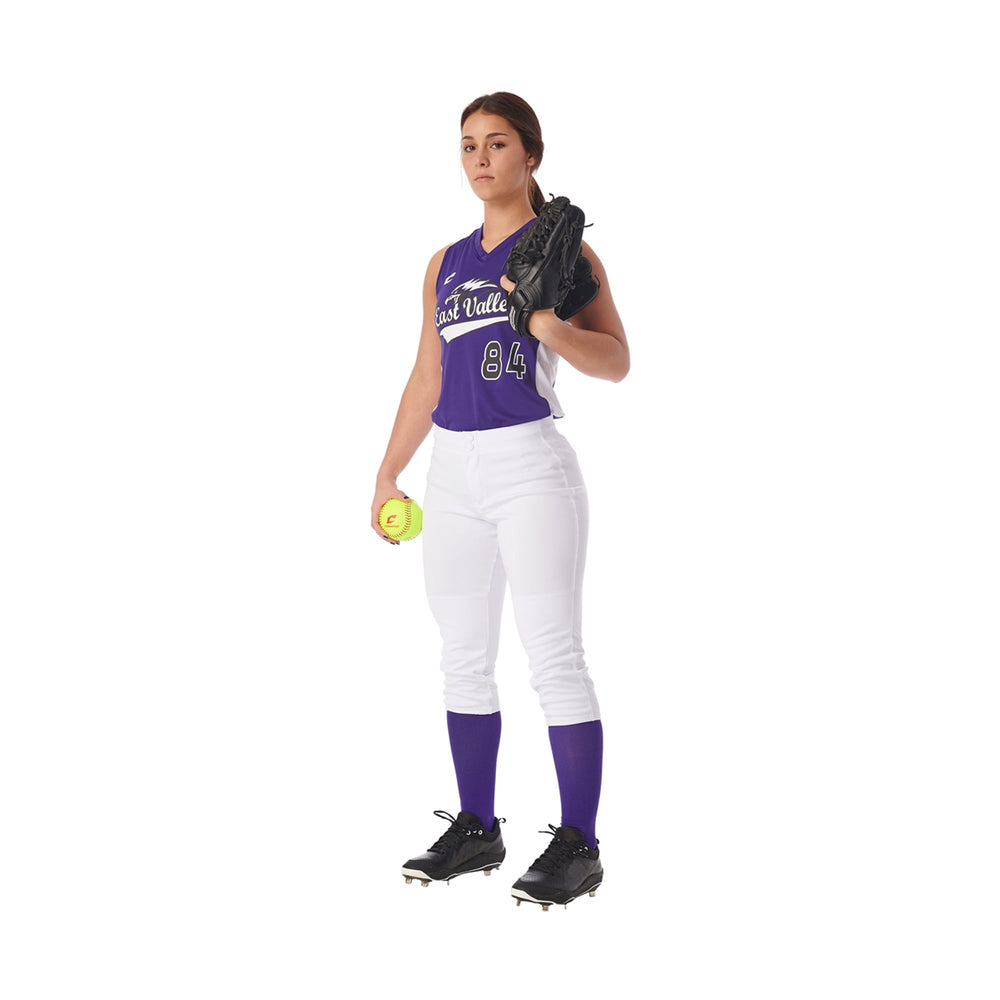 Pantalon Softbol Champro BP39 Blanco Corto NIÑA