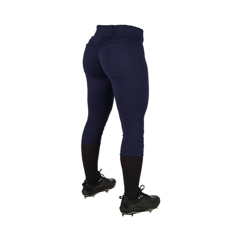 Pantalon Softbol Champro Tournament BP11 Azul Oscuro Corto NIÑA