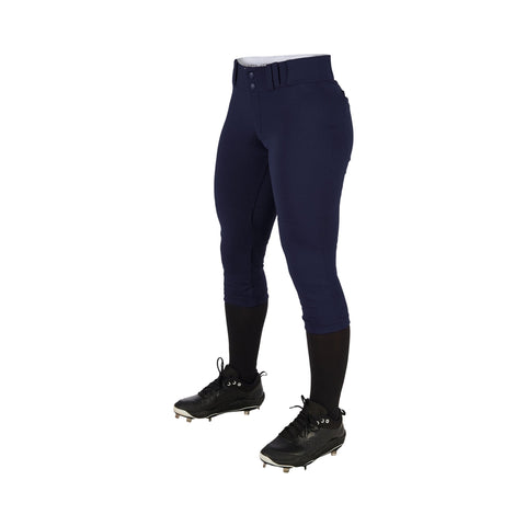 Pantalon Softbol Champro Tournament BP11 Azul Oscuro Corto NIÑA