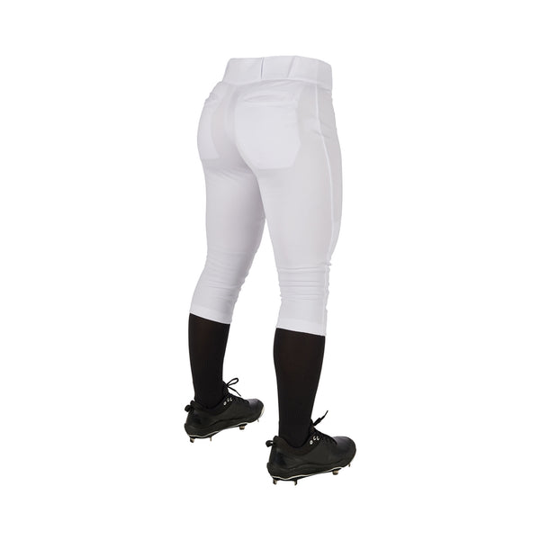 Pantalon Softbol Champro Tournament BP11 Blanco Corto Dama