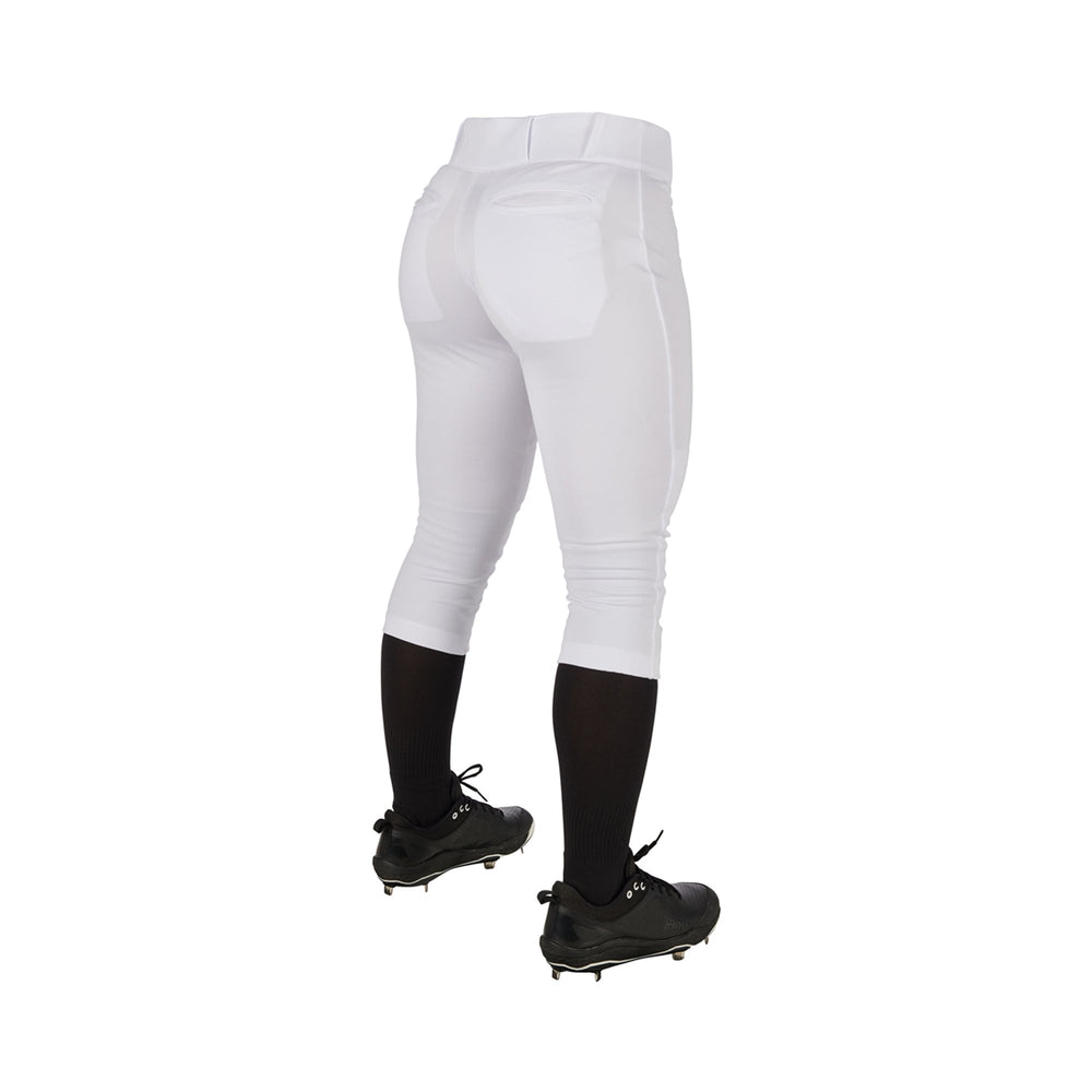 Pantalon Softbol Champro Tournament BP11 Blanco Corto NIÑA