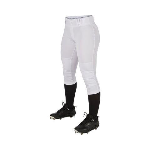 Pantalon Softbol Champro Tournament BP11 Blanco Corto Dama