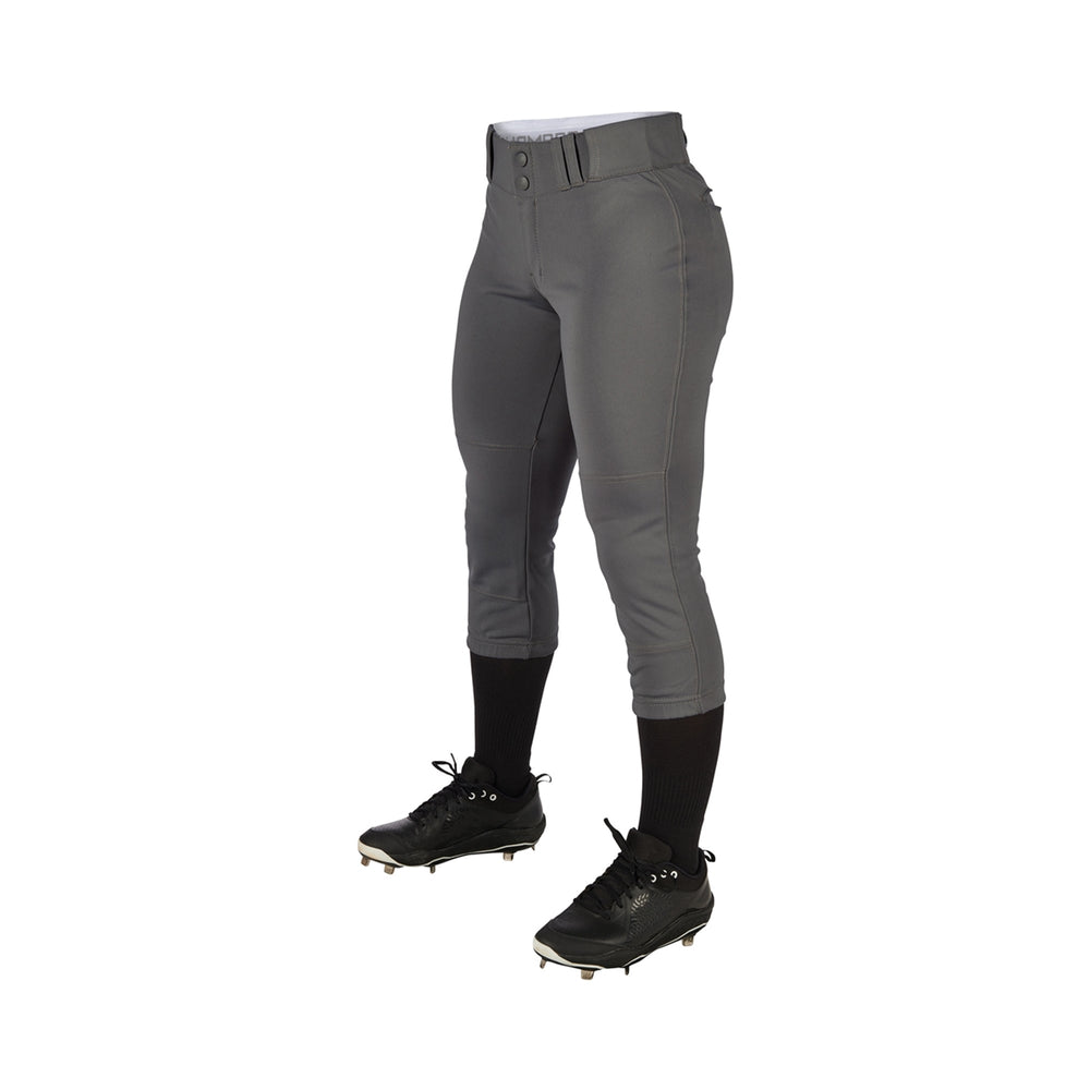 Pantalon Softbol Champro Tournament BP11 Gris Oscuro Corto NIÑA
