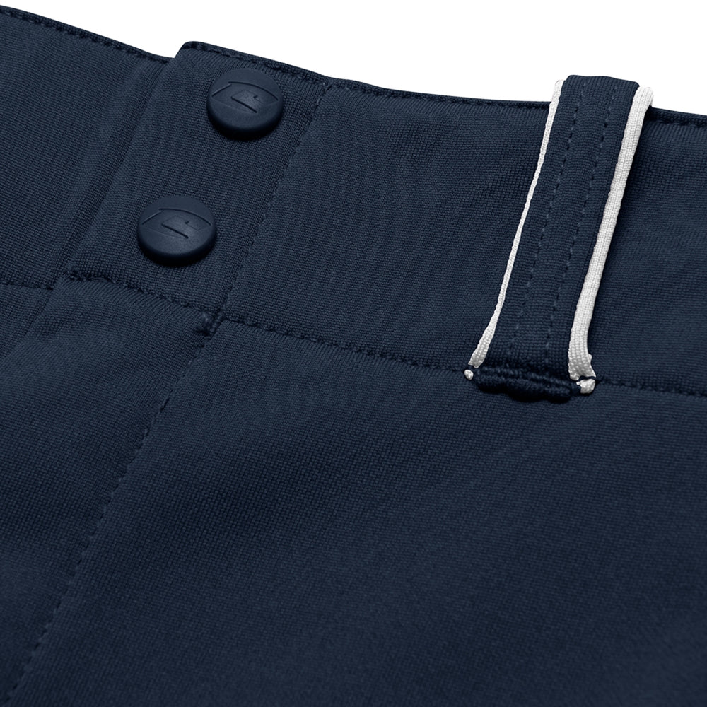 Pantalon Softbol Champro Surge Traditional BP28 Marino Blanco Dama