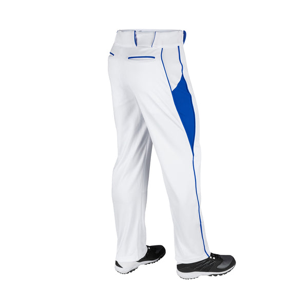 Pantalon Beisbol Champro Blanco Azul Largo Triple Crown Bottom 2 BP92U Adulto