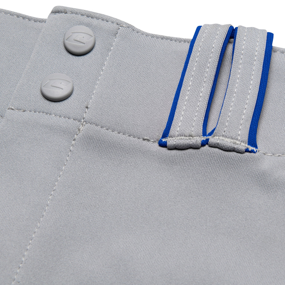 Pantalon Beisbol Champro Gris Azul Largo Triple Crown Bottom 2 BP92U Adulto