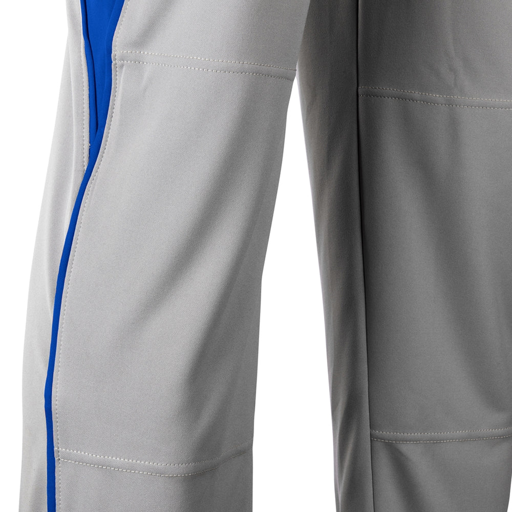 Pantalon Beisbol Champro Gris Azul Largo Triple Crown Bottom 2 BP92U Adulto