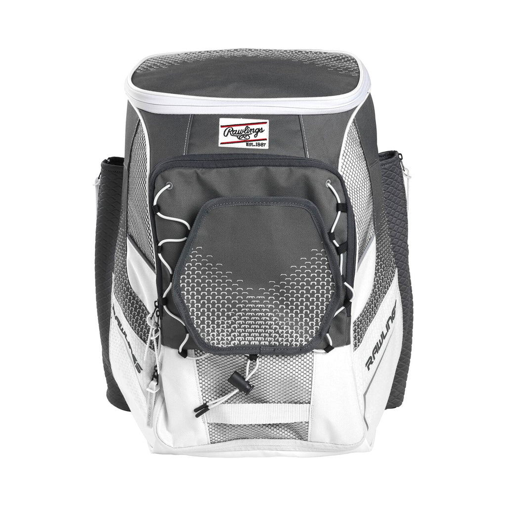 Back Pack Beisbol Softbol Rawlings Impulse Players Gris Claro