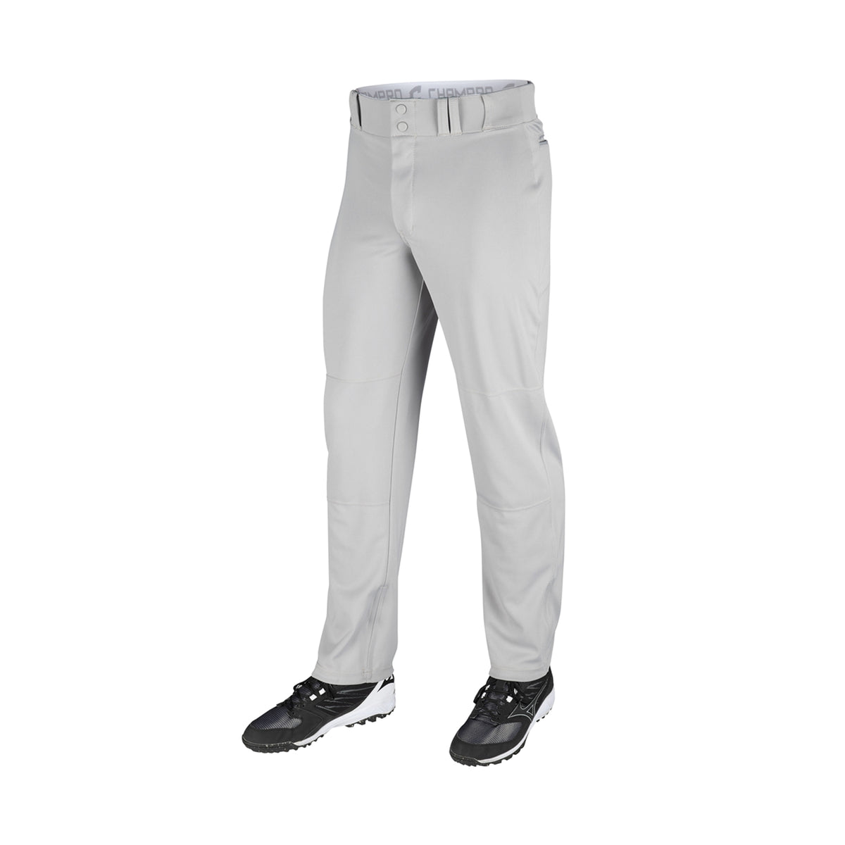 Pantalon Baseball Champro Sports Gris, Jeunesse Taille L, Fond Ouvert, Neuf