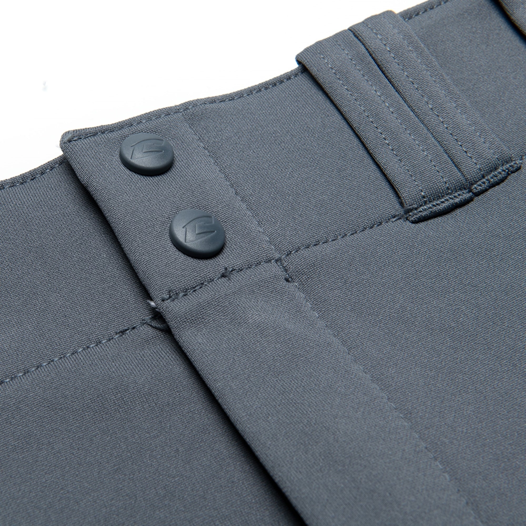 Pantalon de baseball Champro Sports Youth MVP bas ouvert gris