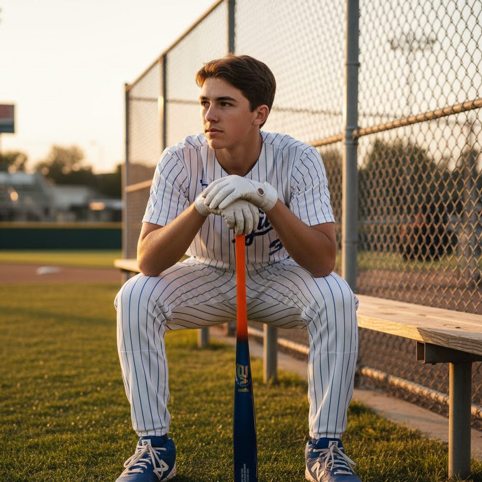 Bat Beisbol Beisbolmania BIRCH PRO BMAP5 NARANJA AZUL