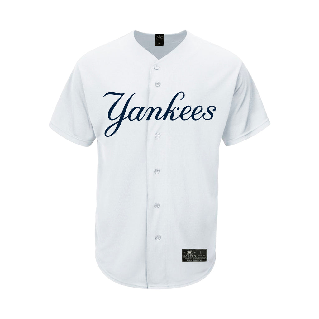 Jersey Camisola Beisbol Easton Yankees Aron Judge 99 Blanco Adulto