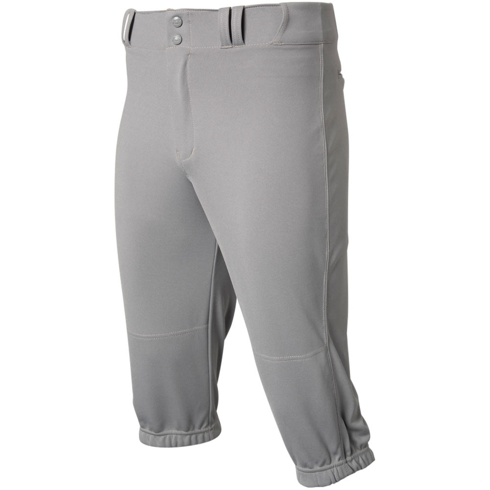 Pantalón Beisbol Softbol Wire2Wire Gris Corto Adulto
