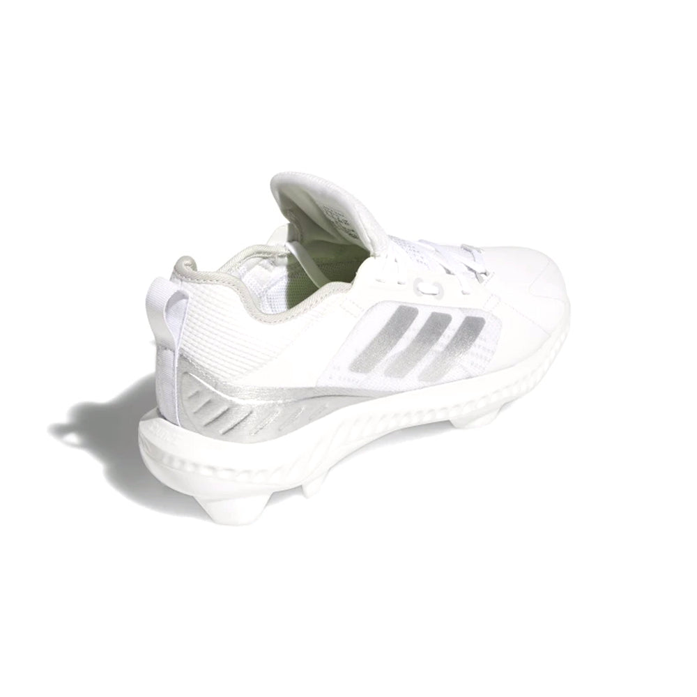Spikes Beisbol Softbol Adidas Purehustle TPU Modelo 2022 Blanco Dama