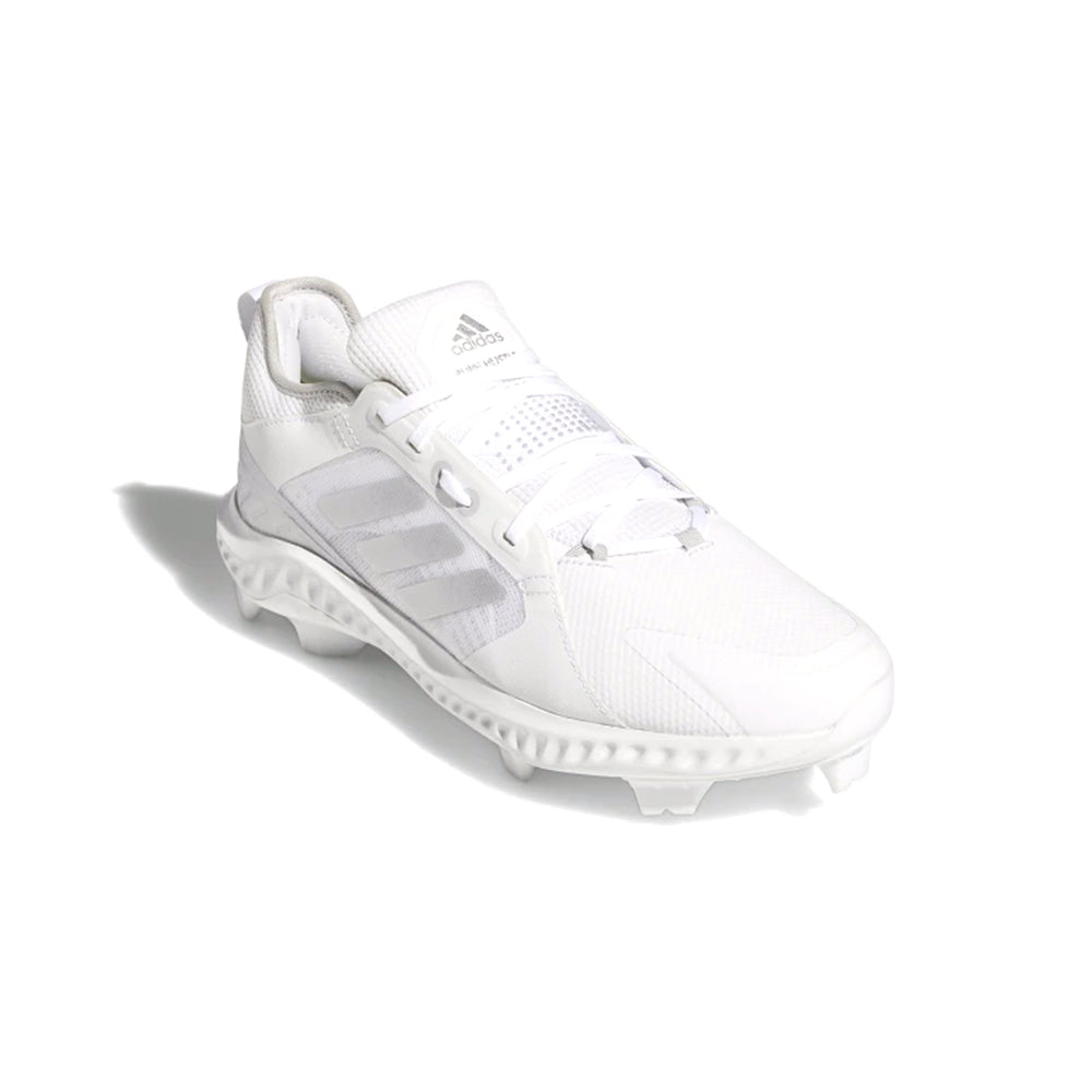 Spikes Beisbol Softbol Adidas Purehustle TPU Modelo 2022 Blanco Dama
