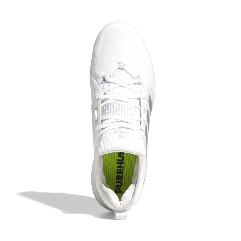 Spikes Beisbol Softbol Adidas Purehustle TPU Modelo 2022 Blanco Dama