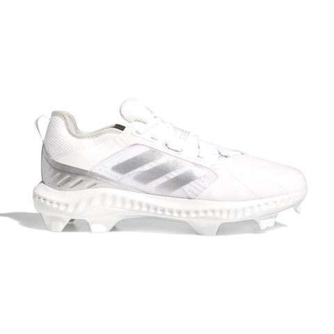 Spikes Beisbol Softbol Adidas Purehustle TPU Modelo 2022 Blanco Dama