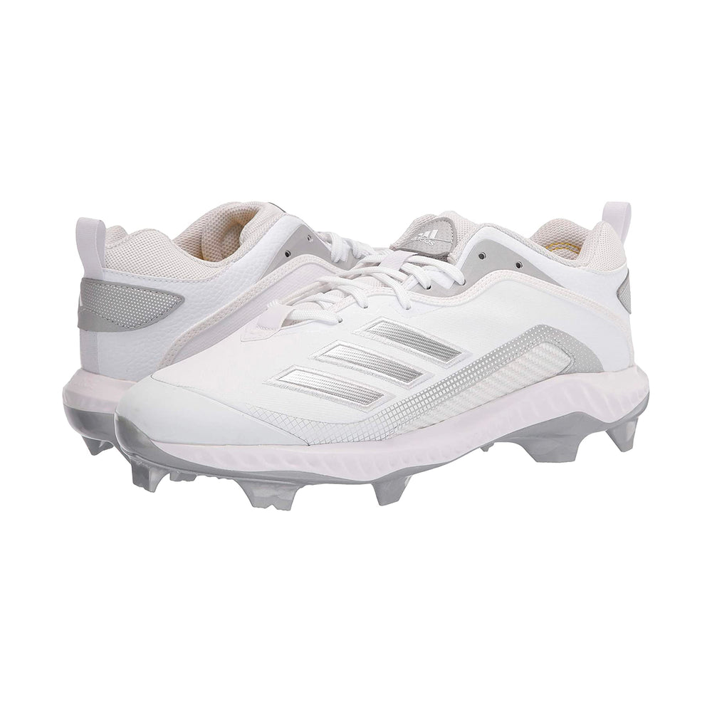 Spikes Beisbol Softbol Adidas Icon 6 Bounce TPU Modelo 2022 Blanco