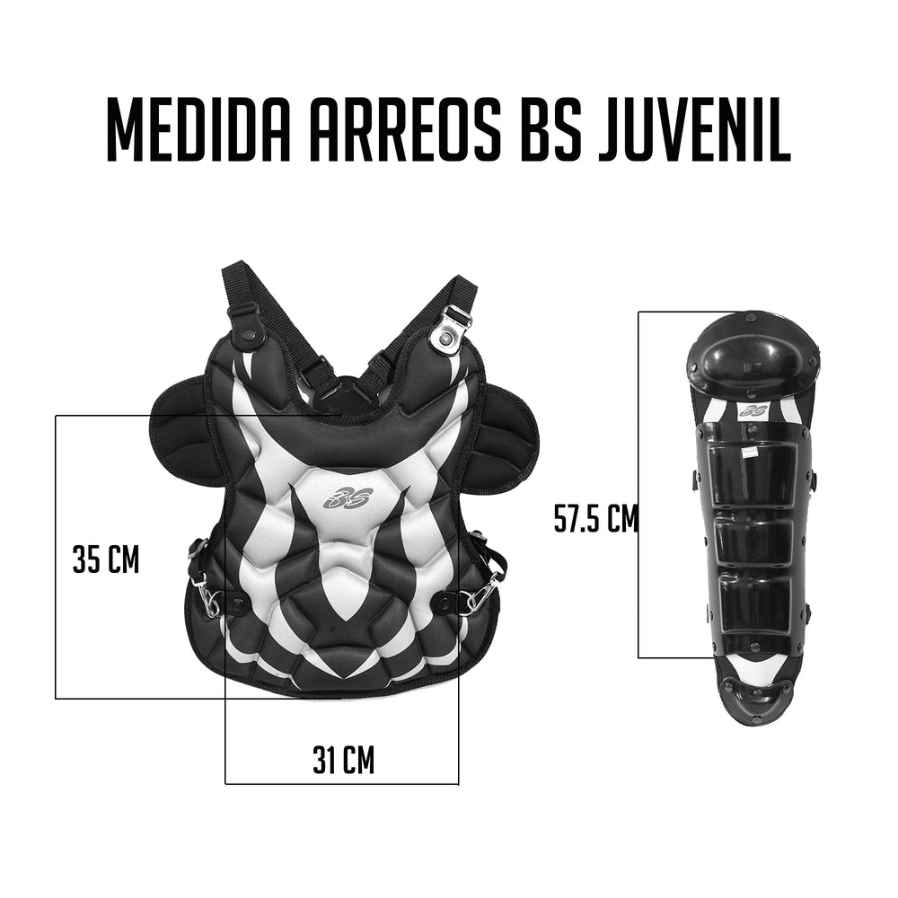 Equipo de Catcher Beisbol BS AJ-ARREOS JUVENIL (9 a 12 años)