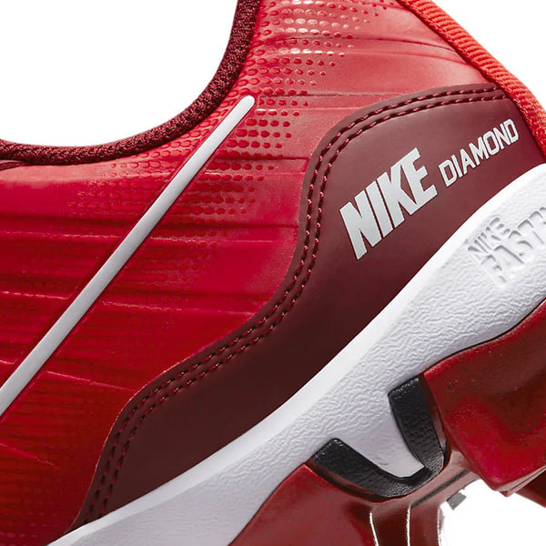 Spikes Beisbol Softbol Nike Alpha Huarache 4 Keystone Rojo INFANTIL