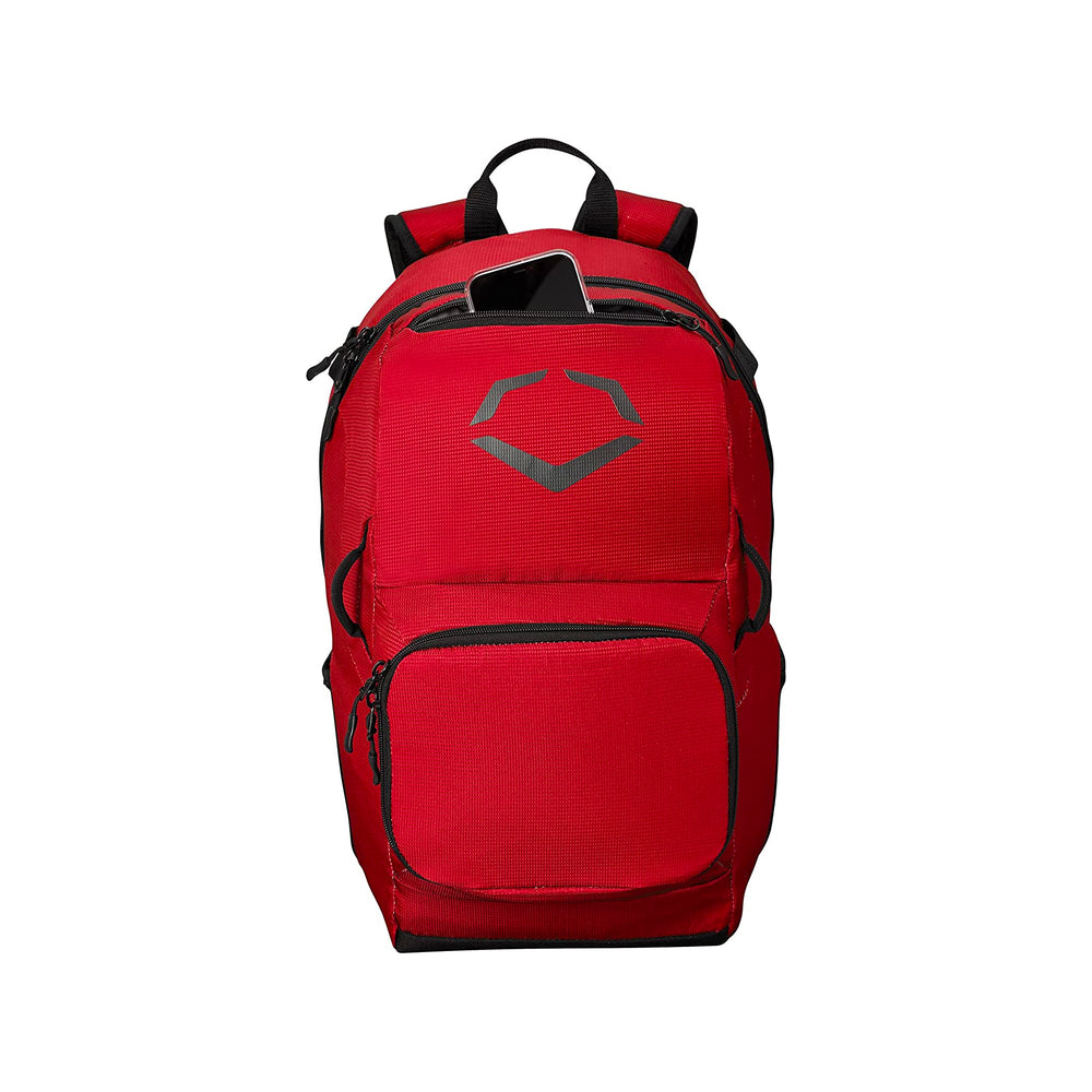 Backpack Mochila Beisbol Softbol Evoshield Srz1 Rojo Adulto