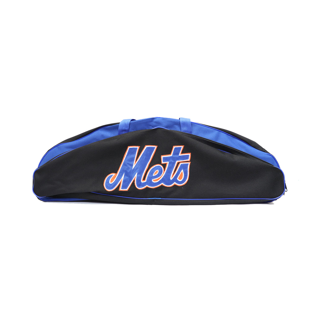 Batera Beisbol Mets Negra Letra Rey Doble ADULTO