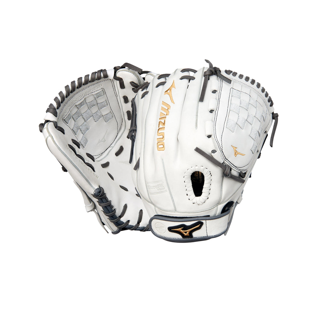 Guante Softbol Mizuno MVP GMVP1200PF4W Blanco 12 in ADULTO
