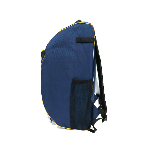 Back Pack Beisbol Softbol BS Cerveceros Azul Marino Letra Azul
