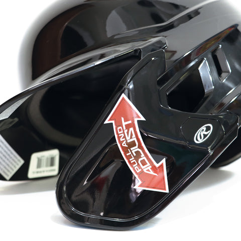 Casco Beisbol Rawlings Mach 1 Oreja Con Protector De Mandíbula Bateador Derecho