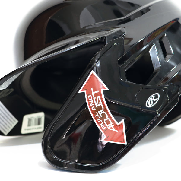 Casco Beisbol Rawlings Mach 1 Oreja Con Protector De Mandíbula Bateador Derecho