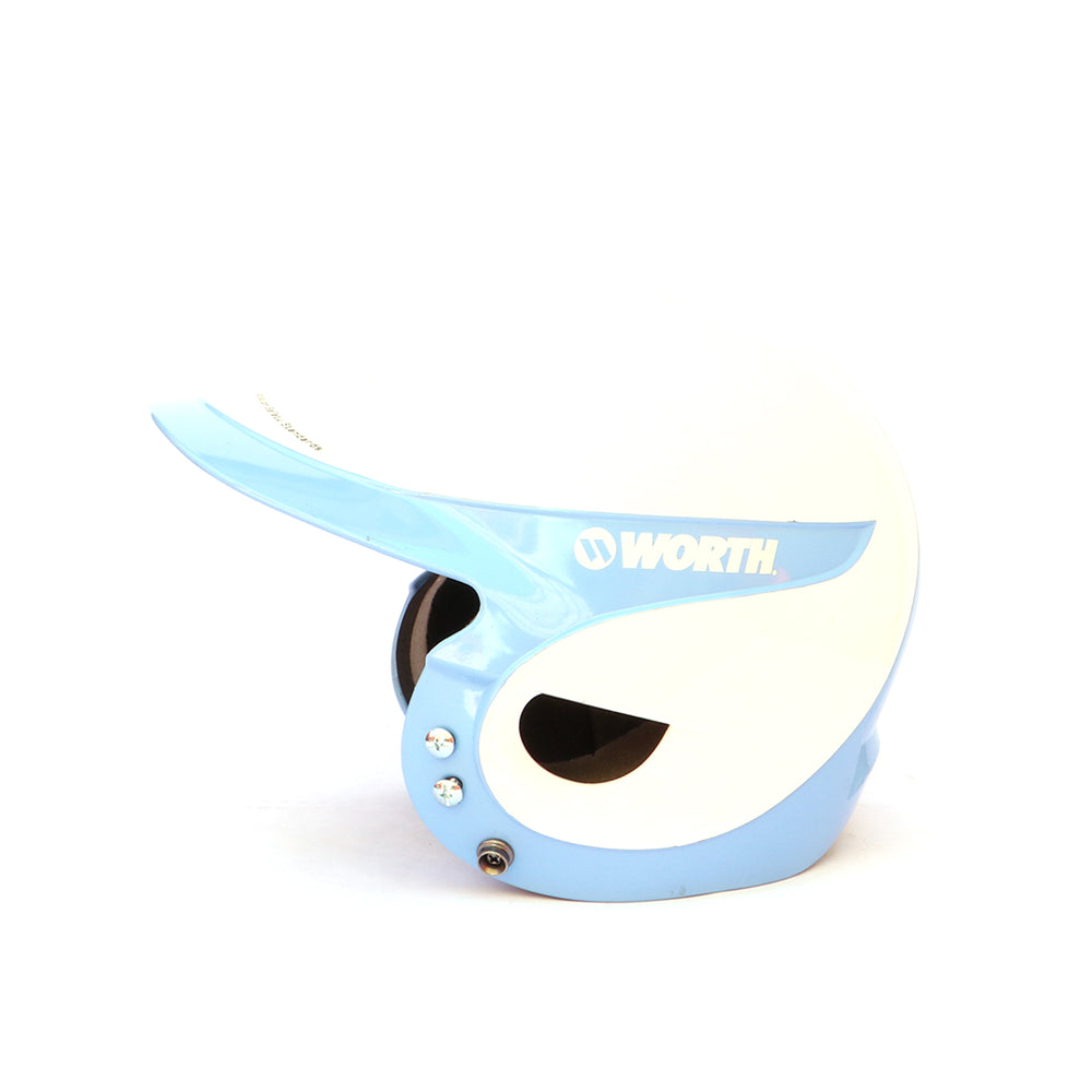 Casco Beisbol Worth Blanco Azul INFANTIL