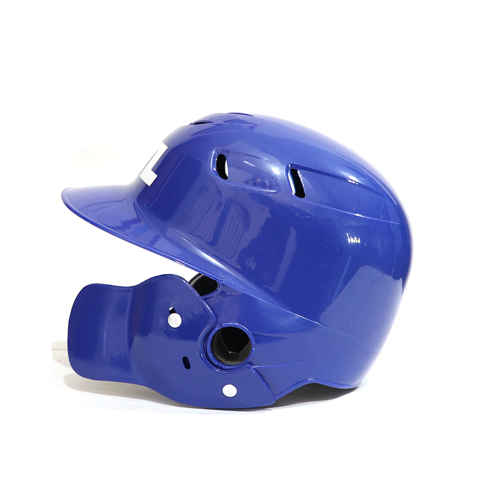 Casco Beisbol RVL Dos Orejas Negro Con Protector Mandibula ADULTO