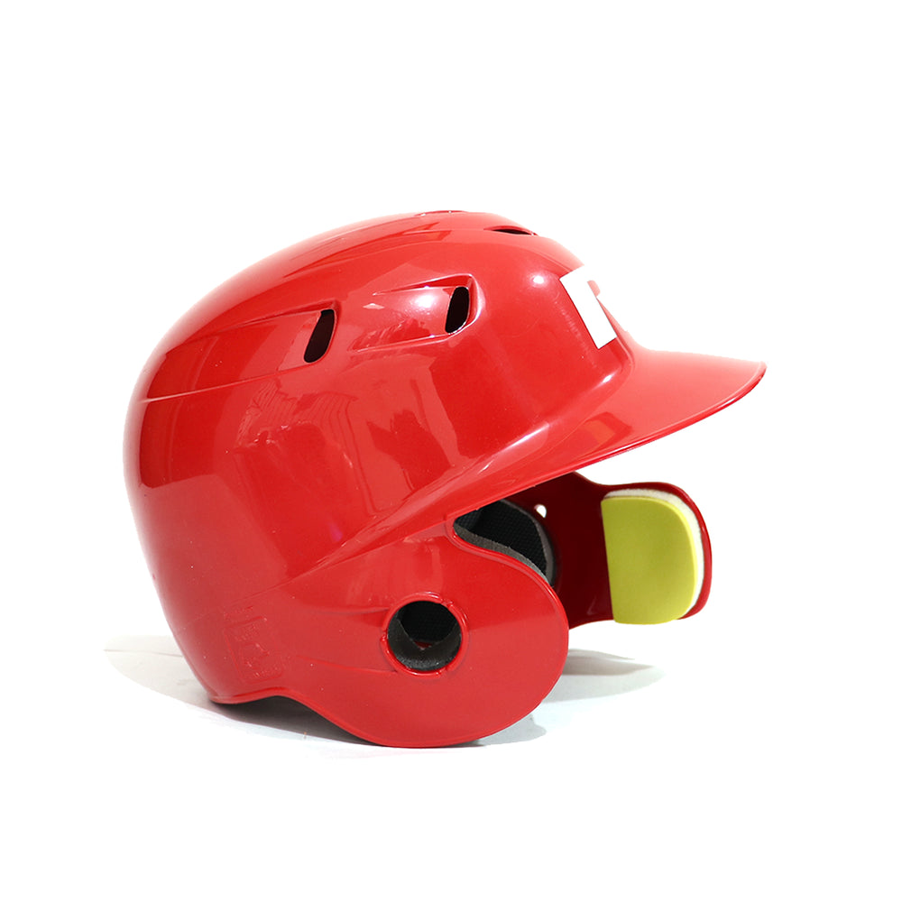 Casco Beisbol RVL Dos Orejas Negro Con Protector Mandibula ADULTO
