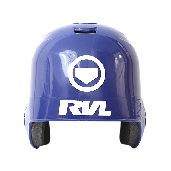 Casco Beisbol RVL Doble Oreja Azul Marino ADULTO
