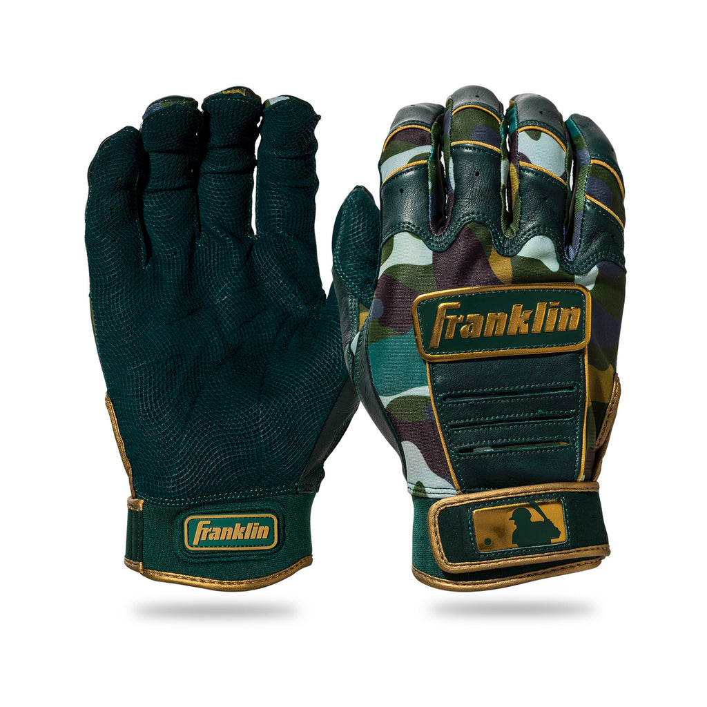 Guanteletas Beisbol Franklin Jewel Event Verde Camu ADULTO