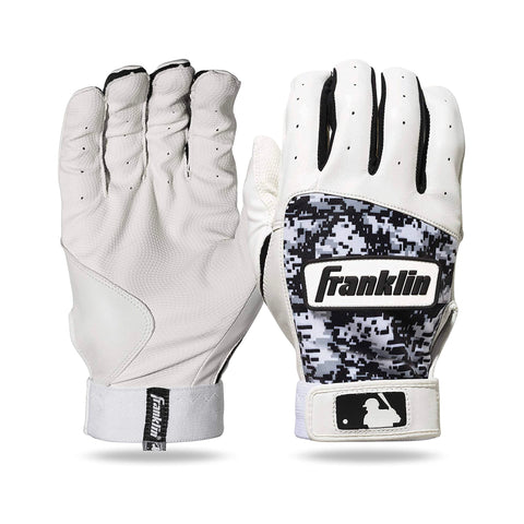 Guanteletas Beisbol Franklin Digitek Blanco Camu ADULTO