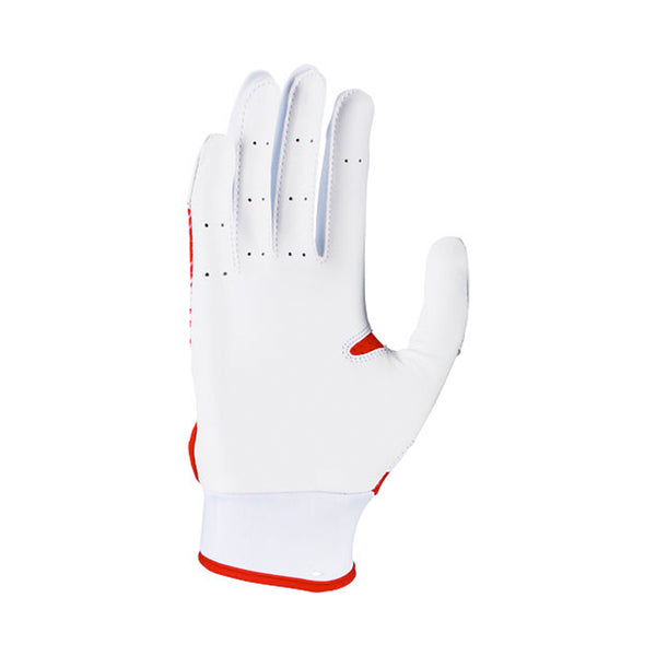 Guanteletas Beisbol Nike Hyperdiamond Edge Blanco Rojo DAMA